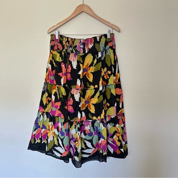 CHAUNDRY KC Smocked Abstract Print - Picture 6 of 6